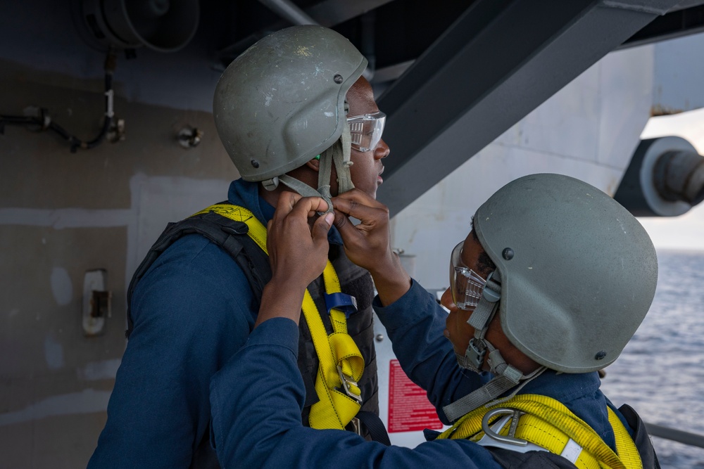 Daily Operations Aboard USS George H.W. Bush (CVN 77)
