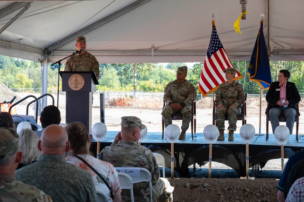 Oregon Guard Hillsboro Readiness Center Groundbreaking Ceremony