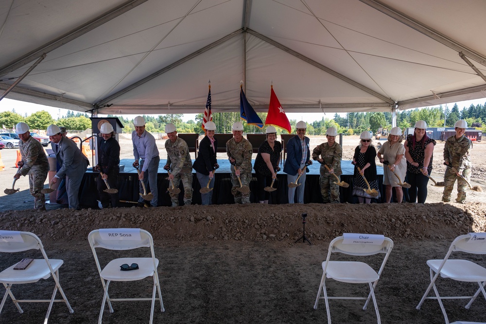 Oregon Guard Hillsboro Readiness Center Groundbreaking Ceremony