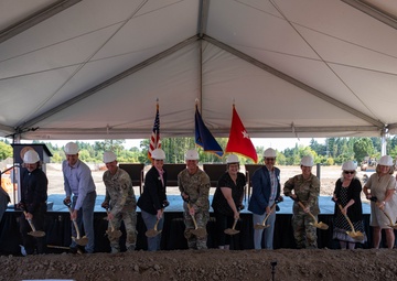 Oregon Guard Hillsboro Readiness Center Groundbreaking Ceremony
