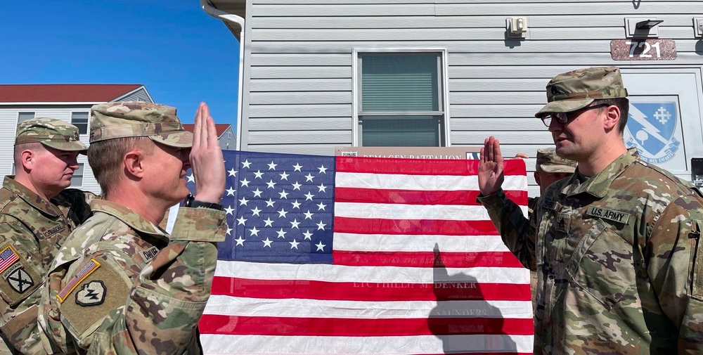 OC/T Reenlists at Fort McCoy