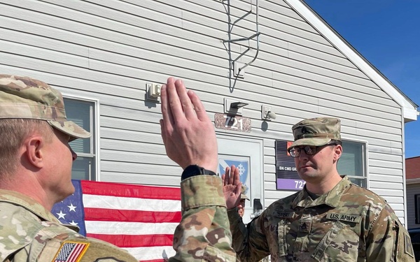 OC/T Reenlists at Fort McCoy