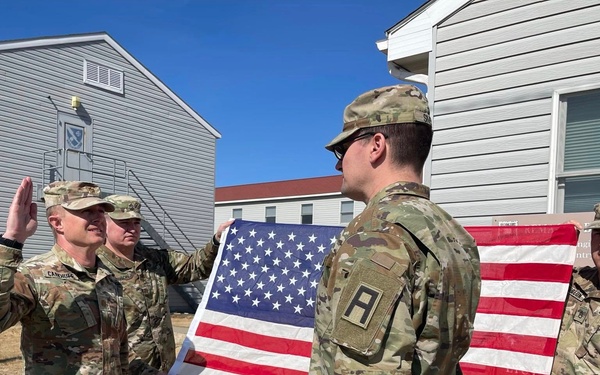 OC/T Reenlists at Fort McCoy
