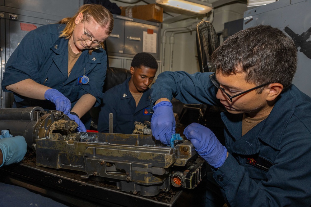 Daily Operations Aboard USS George H.W. Bush (CVN 77)