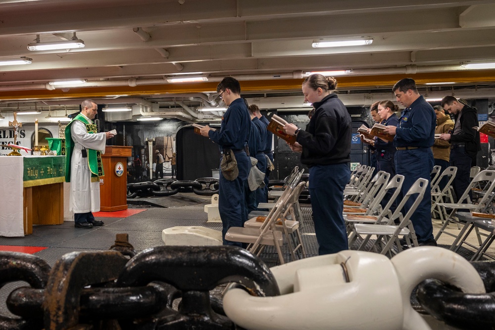Daily Operations Aboard USS George H.W. Bush (CVN 77)
