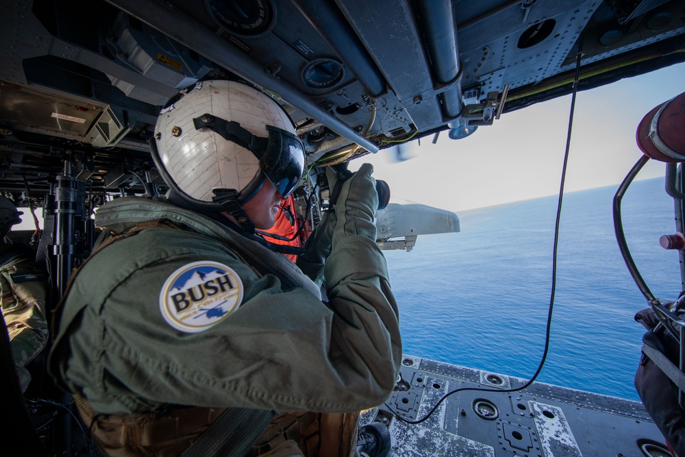 Daily Operations Aboard USS George H.W. Bush (CVN 77)