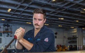 Daily Operations Aboard USS George H.W. Bush (CVN 77)