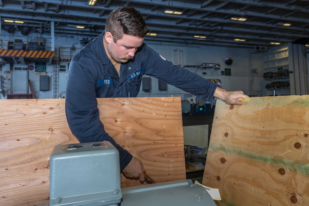 Daily Operations Aboard USS George H.W. Bush (CVN 77)