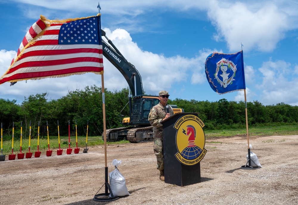 Tinian North Field Airfield Rehabilitation Groundbreaking ceremony