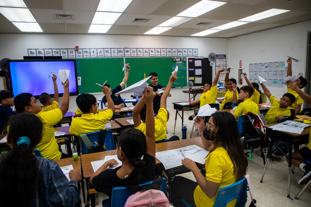 George Washington Sailors Conduct a Community Relations Event
