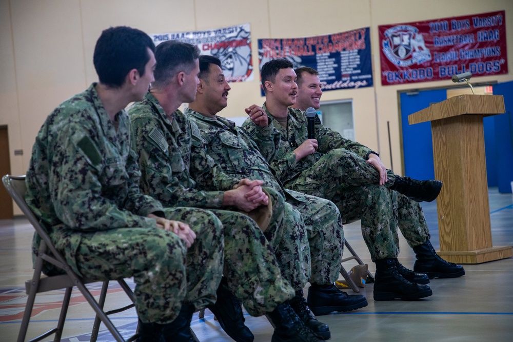 George Washington Sailors Conduct a Community Relations Event