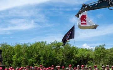 Tinian North Field Airfield Rehabilitation Groundbreaking ceremony