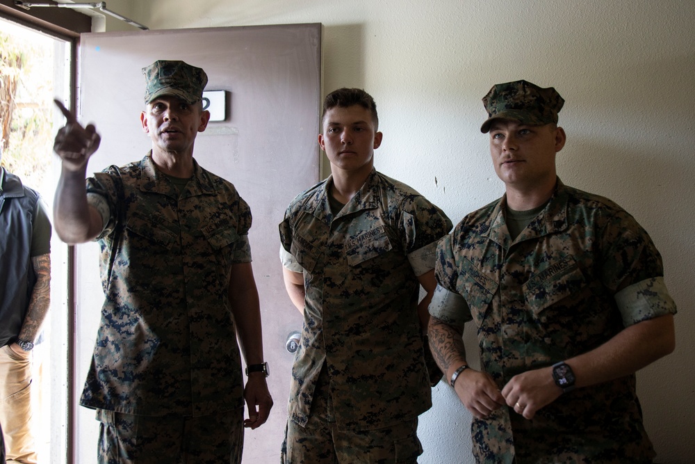 SMMC Ruiz visits I MEF