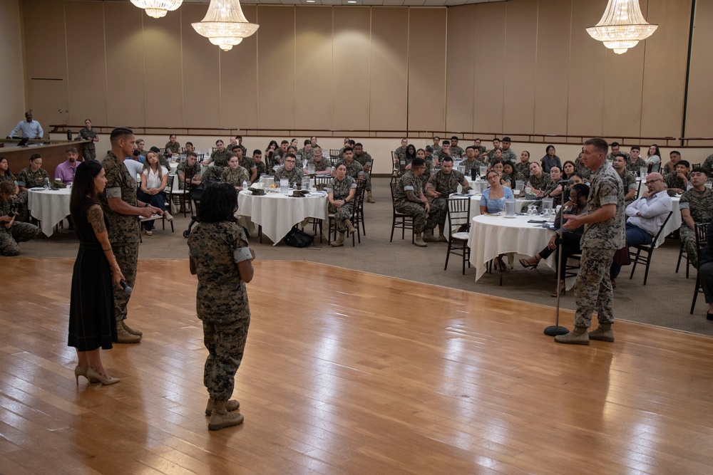 SMMC Ruiz visits I MEF
