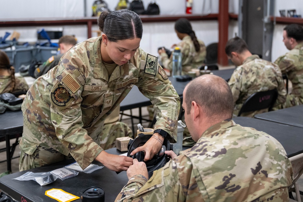 647 CES holds chemical, biological, radiological and nuclear defense refresher course