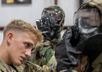 647 CES holds chemical, biological, radiological and nuclear defense refresher course