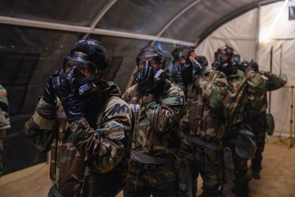 647 CES holds chemical, biological, radiological and nuclear defense refresher course