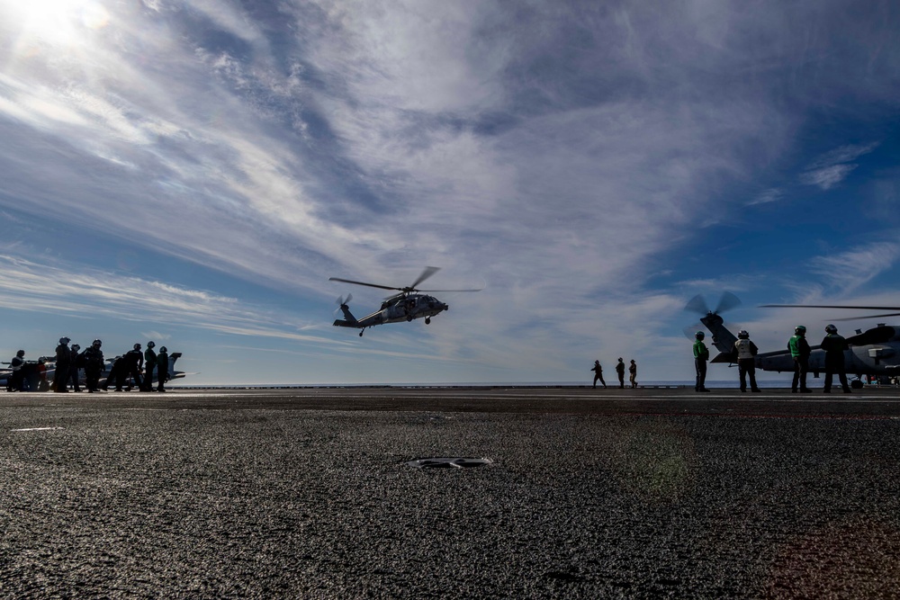 Abraham Lincoln participates in exercise Northern Edge 2025