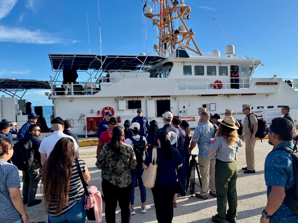 USCGC Oliver Henry bolsters maritime security, community ties in Marianas during Operation Rematau