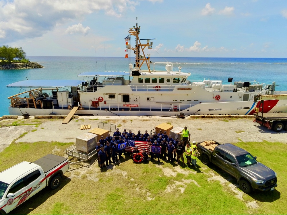 USCGC Oliver Henry bolsters maritime security, community ties in Marianas during Operation Rematau