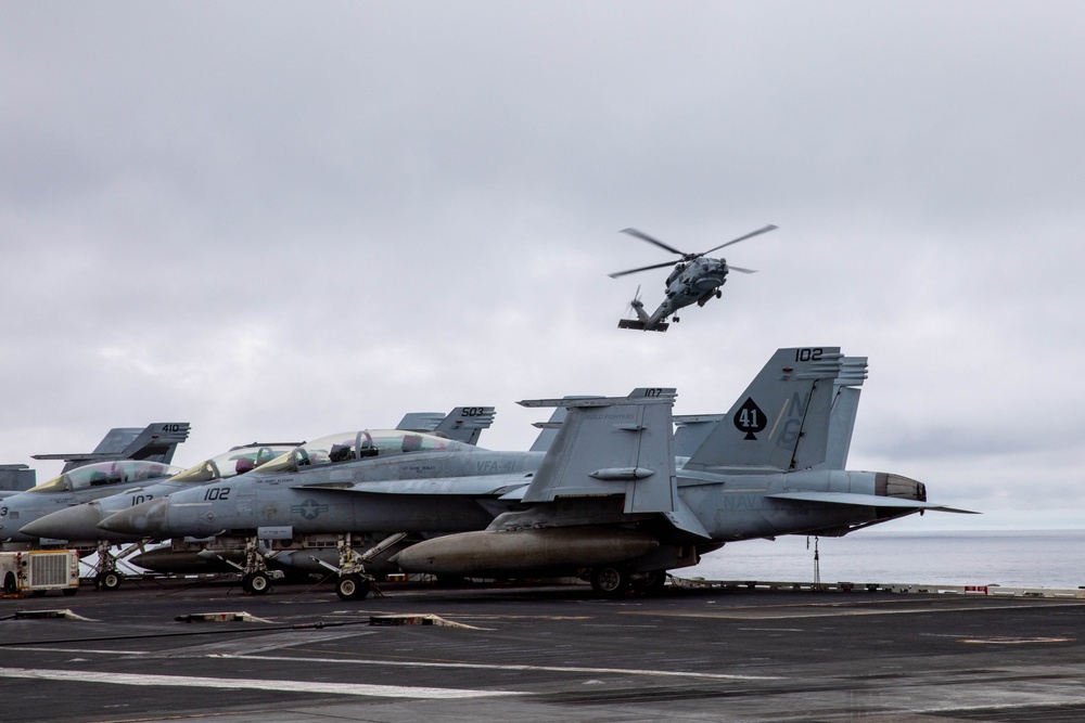Abraham Lincoln participates in exercise Northern Edge 2025