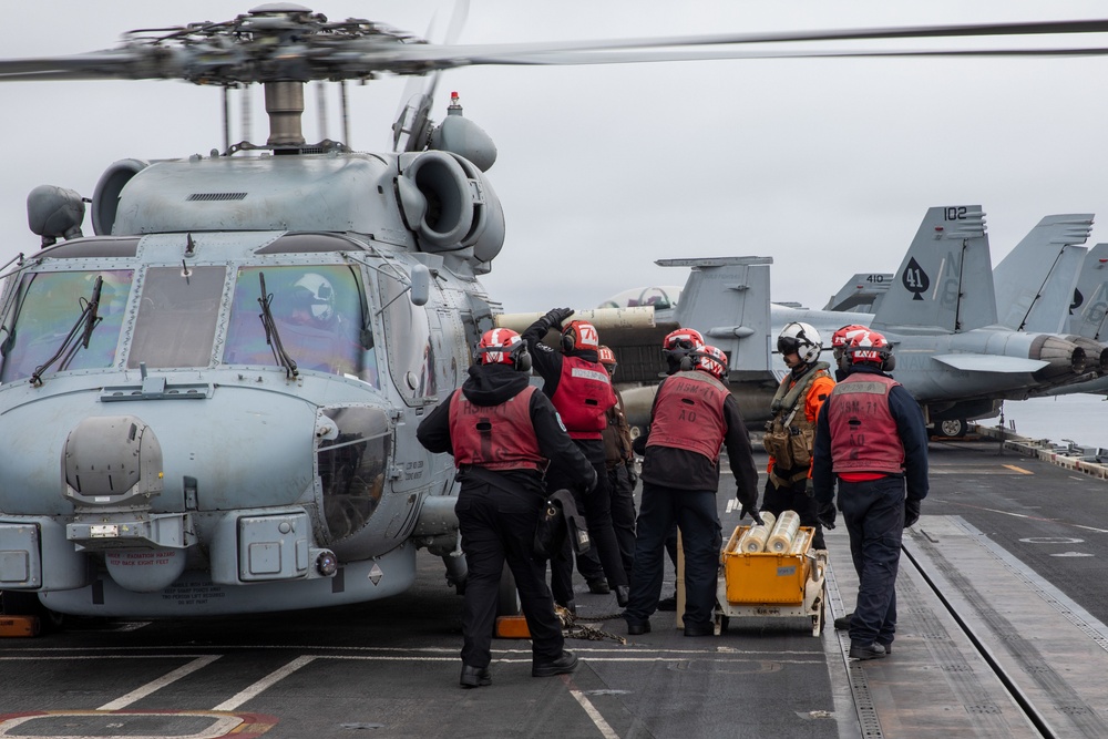 Abraham Lincoln participates in exercise Northern Edge 2025
