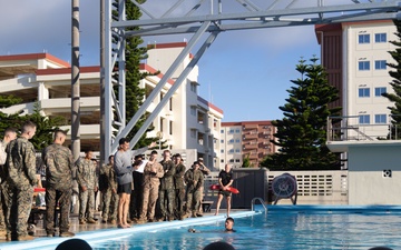 3d Intelligence Battalion hosts swim qualification for III MIG