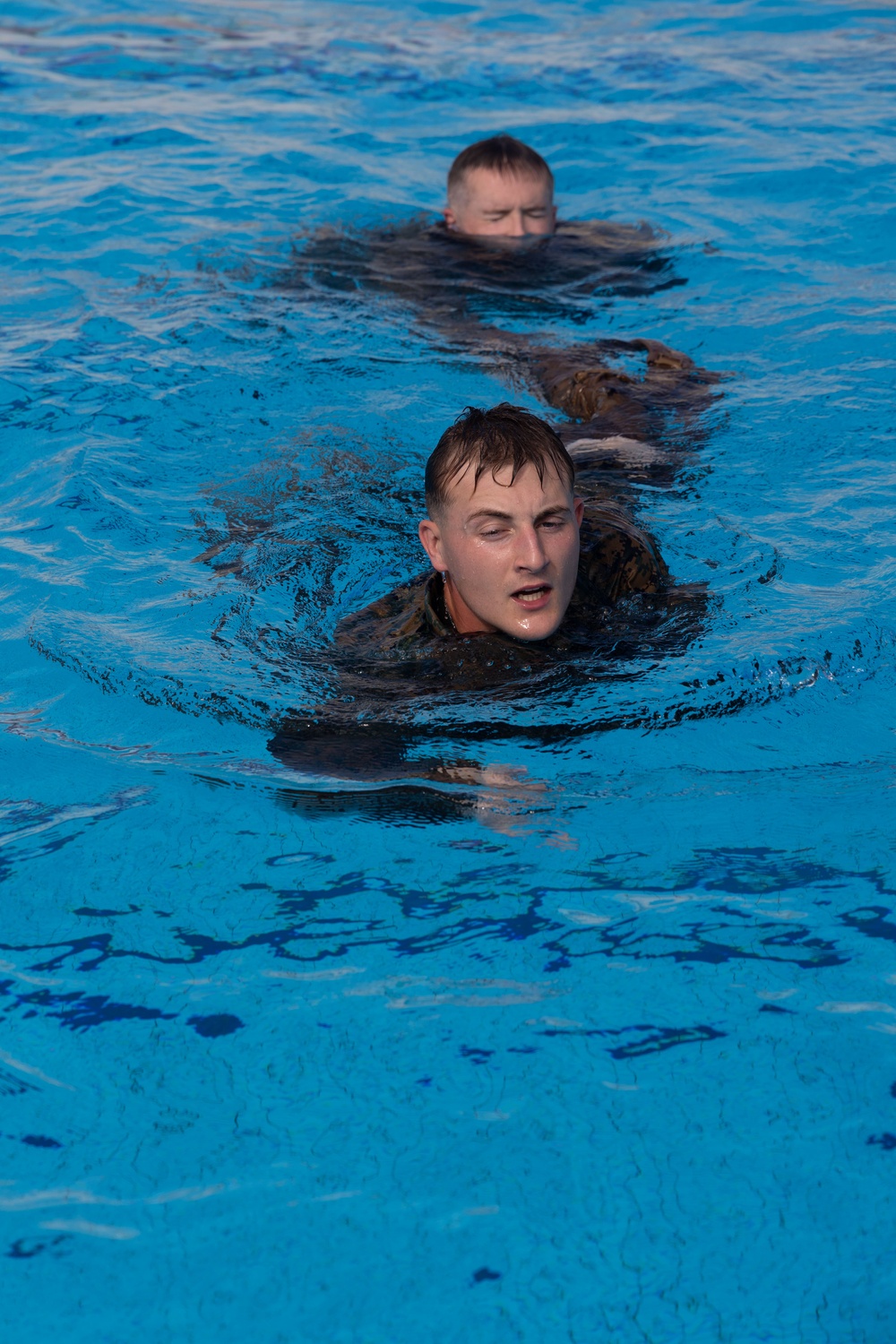 3d Intelligence Battalion hosts swim qualification for III MIG