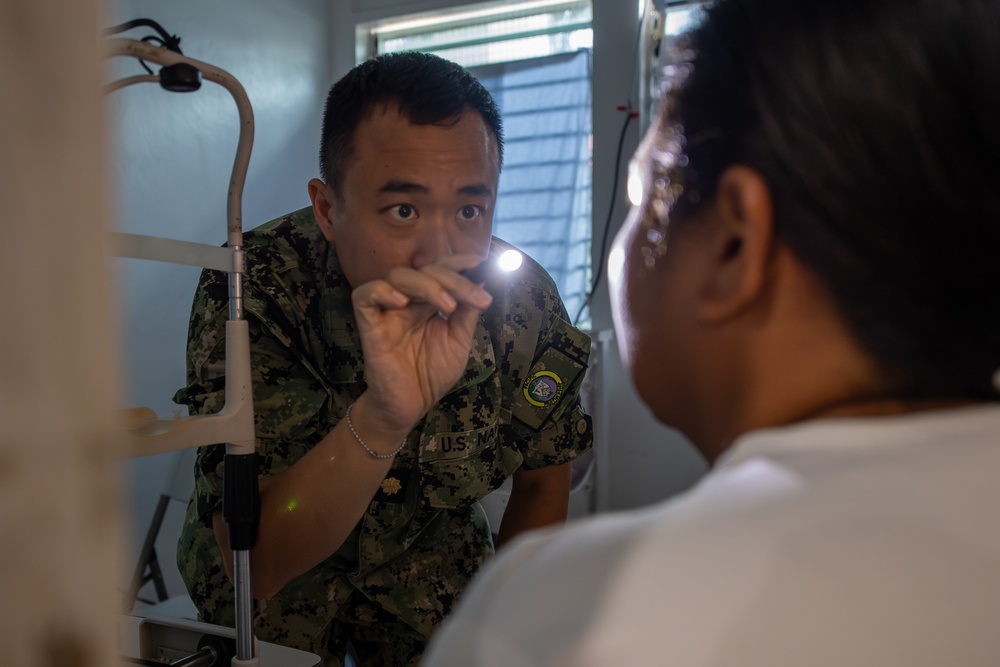 Pacific Partnership 2025 multinational medical team preform medical, dental and optometry treatment in Chuuk, Federated States of Micronesia, Aug 2025
