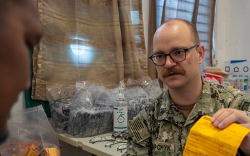 Pacific Partnership 2025 multinational medical team preform medical, dental and optometry treatment in Chuuk, Federated States of Micronesia, Aug 2025