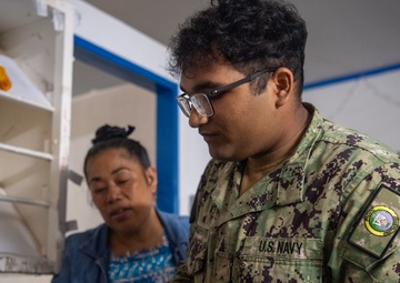 Pacific Partnership 2025 multinational medical team preform medical, dental and optometry treatment in Chuuk, Federated States of Micronesia, Aug 2025