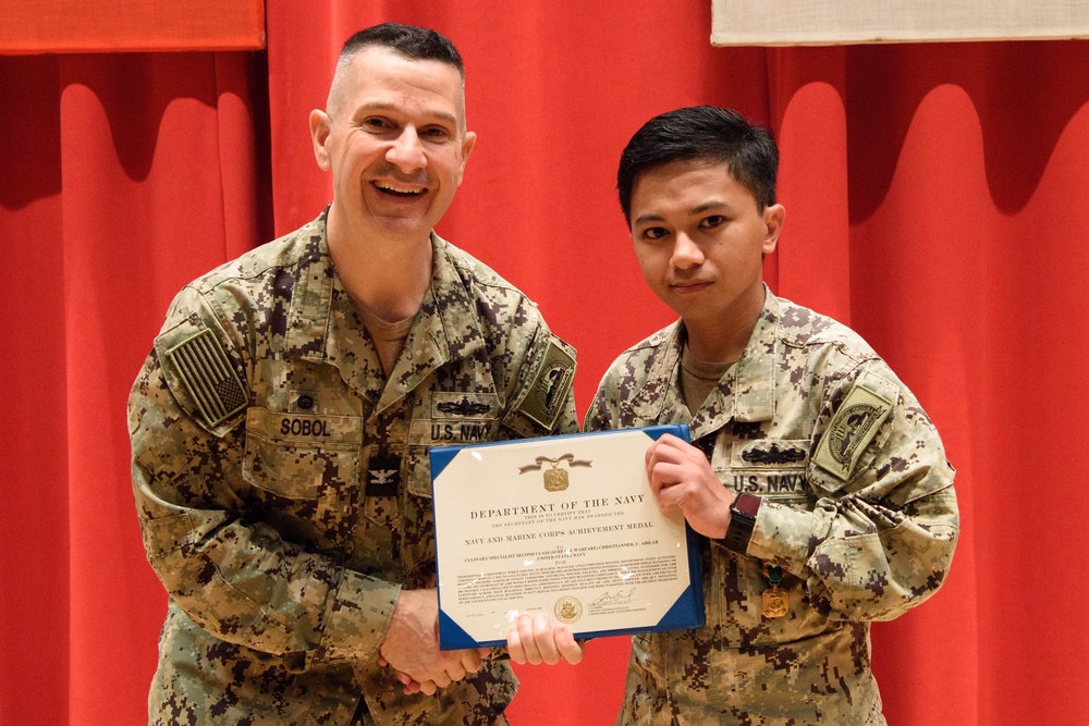 CFAY Holds Awards at Quarters