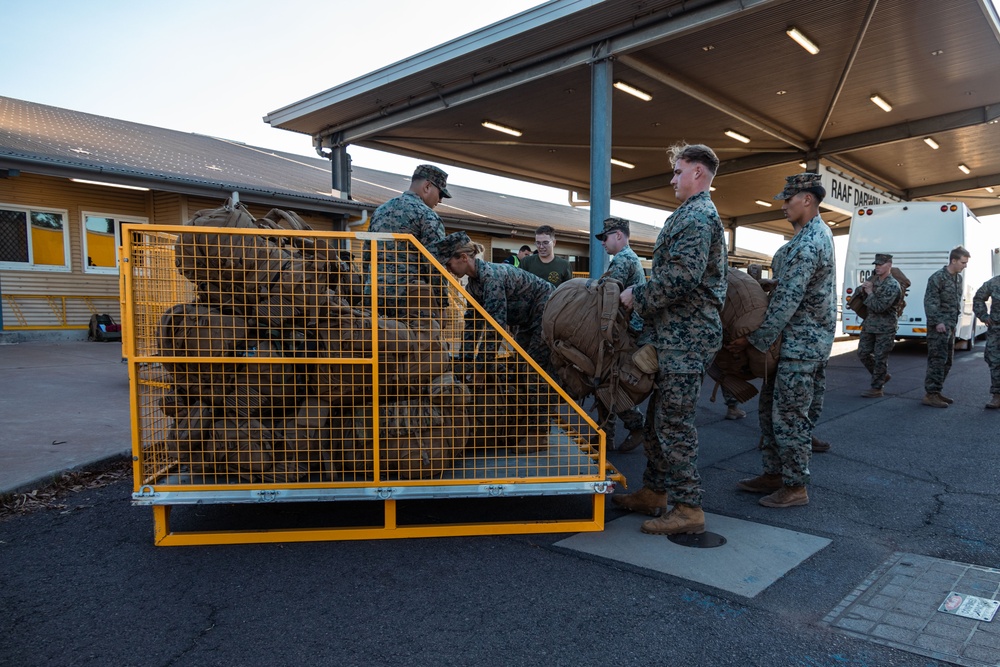 MRF-D 25.3: U.S. Marines depart for Super Garuda Shield