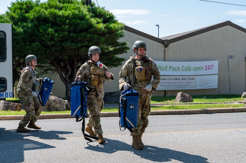 8th CES and 8th MDG provide casualty response for UFS25