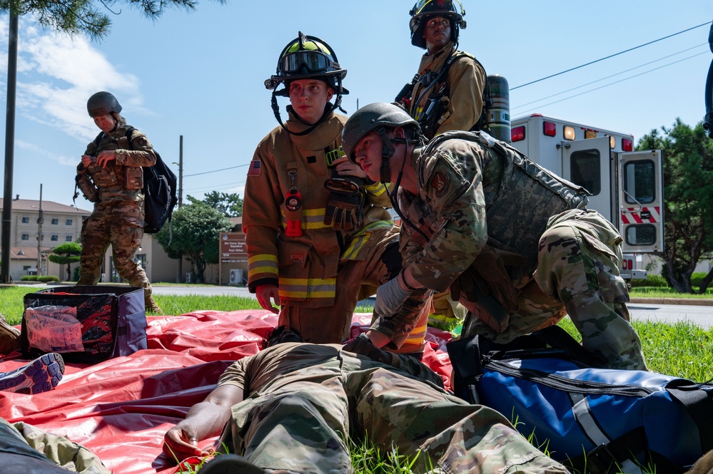 8th CES and 8th MDG provide casualty response for UFS25