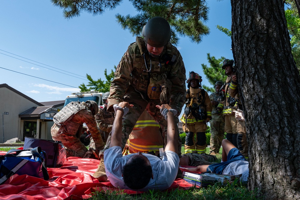 8th CES and 8th MDG provide casualty response for UFS25