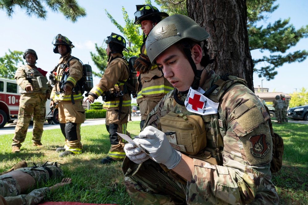 8th CES and 8th MDG provide casualty response for UFS25