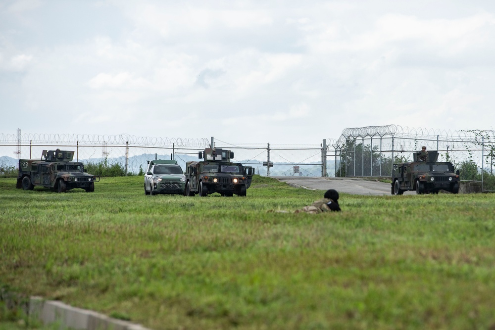 U.S., ROK Airmen exercise combined base defense