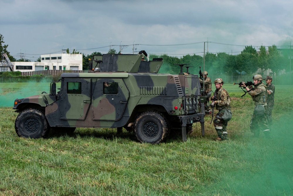 U.S., ROK Airmen exercise combined base defense