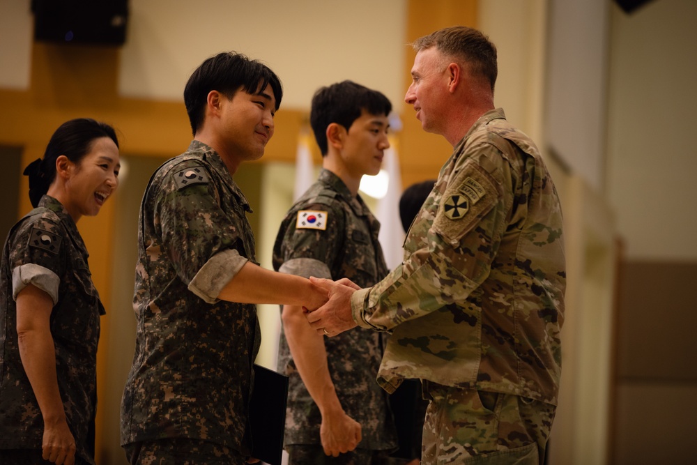 KATUSA Soldiers Attend MOBEX Closing Ceremony for UFS 25