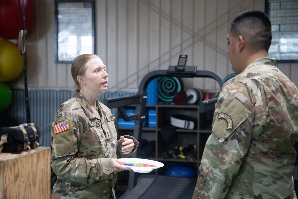 Holistic Health and Fitness team aids Joint Security Area Soldiers
