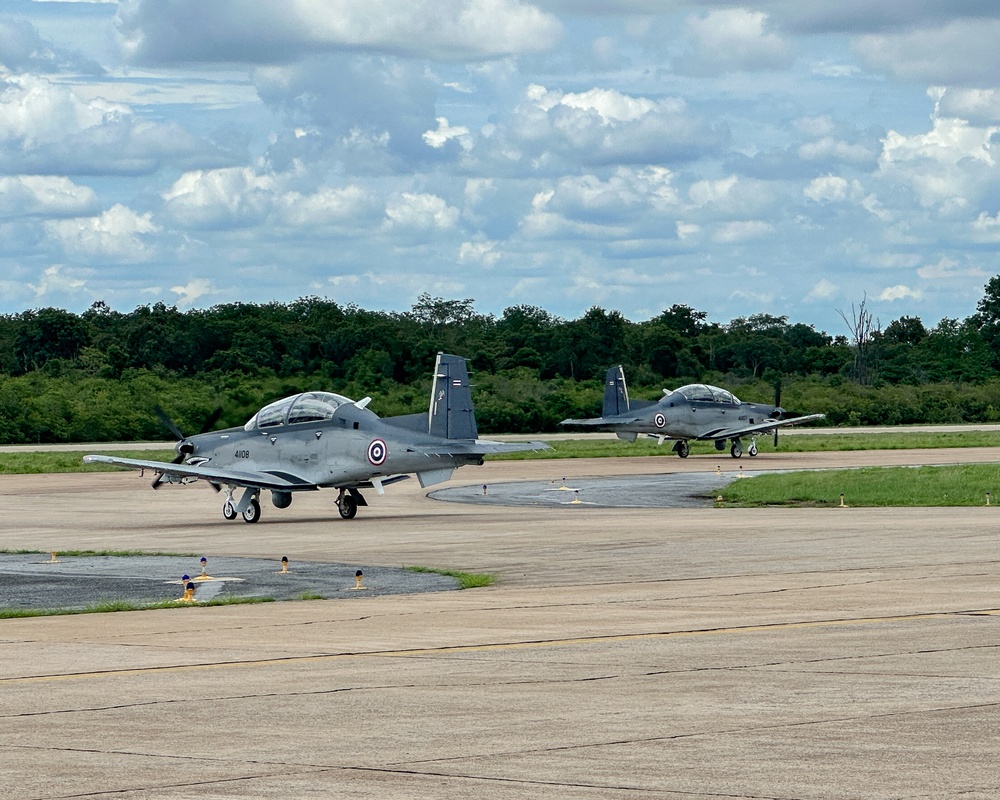 Historic Flights Mark New Heights in U.S.-Thai Air Force Partnership