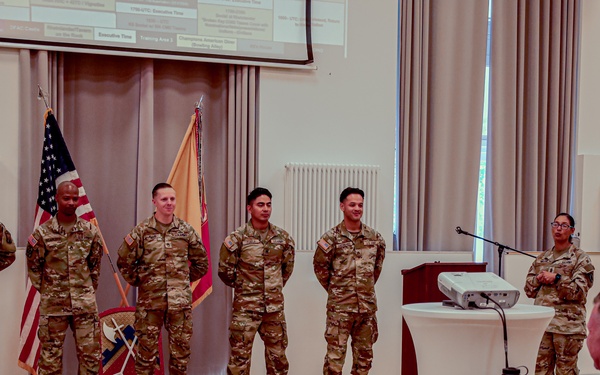 21st TSC Commander Presents Awards to 16th Sustainment Brigade Soldiers
