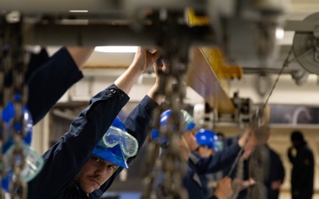 USS Gerald R. Ford (CVN 78) Sailors Conduct a Video Shoot