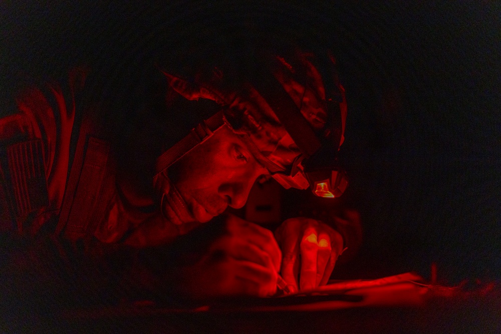 U.S. Army Europe and Africa Best Squad Competition: Night Land Navigation
