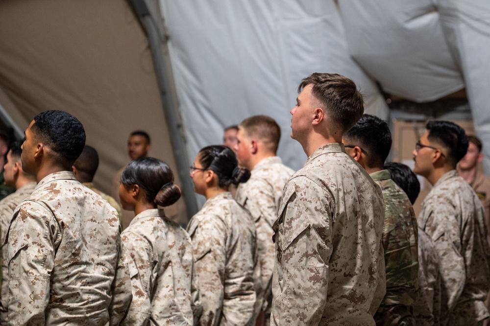 U.S. Marines host joint PME at 378th AEW