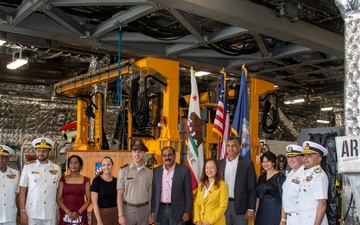 USS Santa Barbara (LCS 32) Conducts a Port Visit to Colombo, Sri Lanka