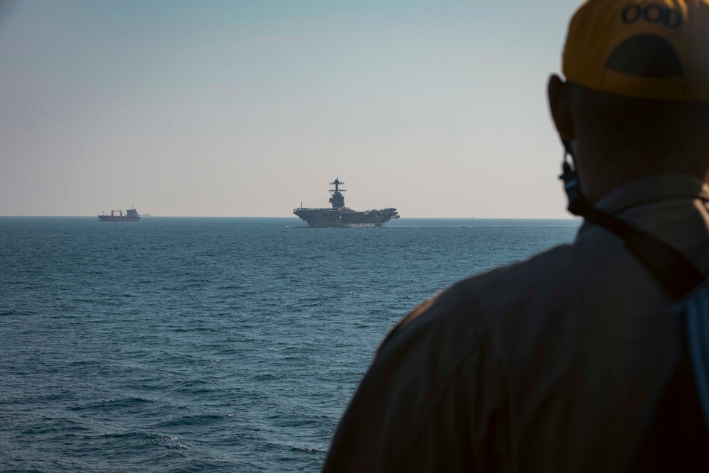 USS Winston S. Churchill Transits Strait of Gibraltar