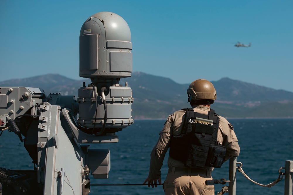 USS Winston S. Churchill (DDG 81) Transits Strait of Gibraltar