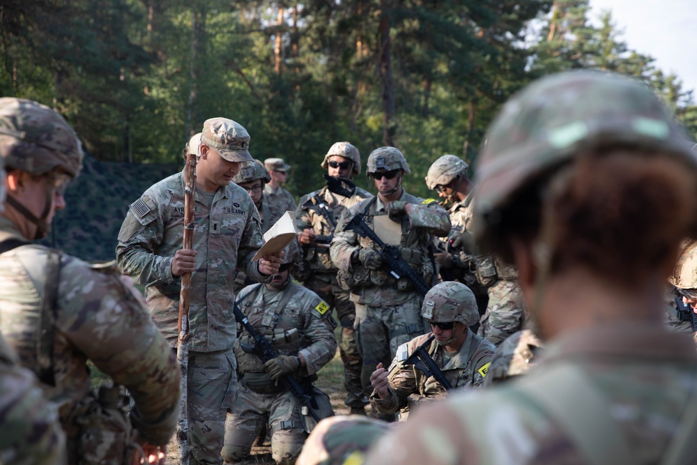 U.S. Army Europe and Africa Best Squad Competition: Land Navigation